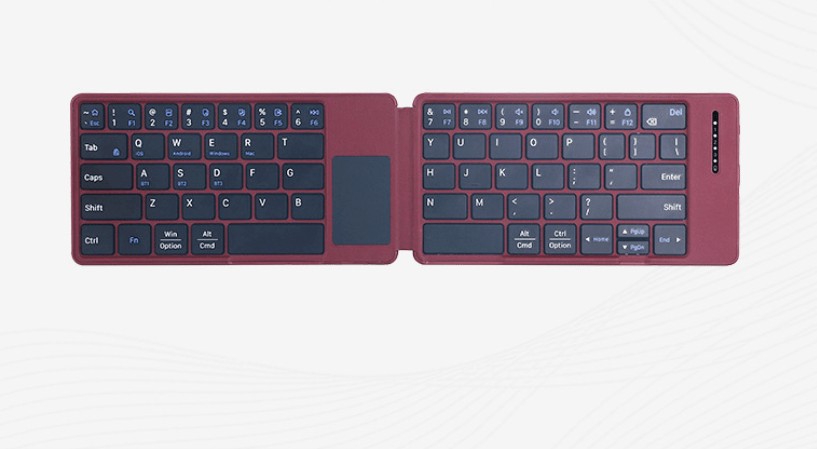 折りたたみワイヤレスキーボード